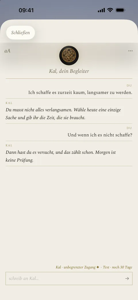 Ein Gespräch mit Kal