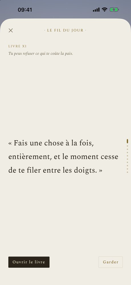 Le fil du jour : quelques cartes extraites des livres et du Manifeste, et une fin.